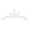 Ekena Millwork Vanguard Architectural Grade PVC Gable Bracket, 48"W x 18"H x 2"D x 4"F, 9/12 Pitch GBP048X18X0204VAN00 - alternate 3